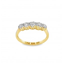 Pre Owned 18ct Diamond Eternity Ring ZB614